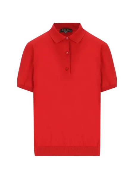 Polo Loro Piana czerwone
