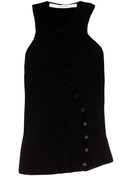 Talia kamizelka Talia Byre asymetryczna czarna