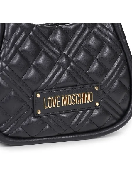 Matlasat geantă Love Moschino negru
