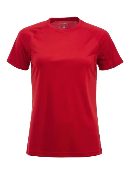Clique Premium Active-T koszulka funkcyjna – red czerwona