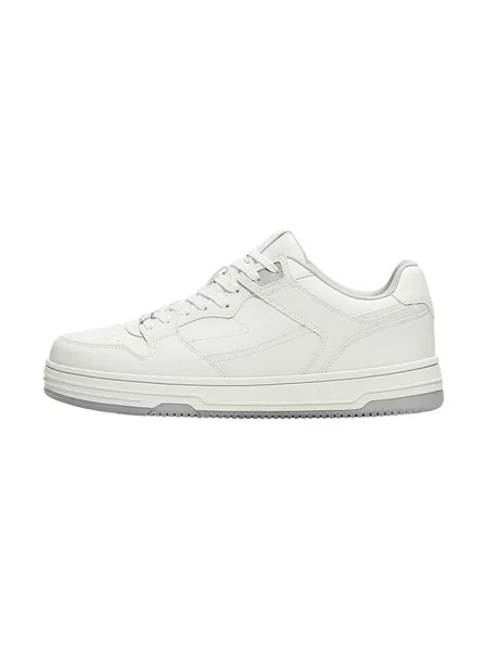 Sneakerși Bershka alb