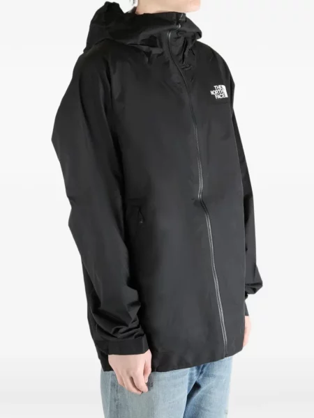 Geacă The North Face cu glugă negru