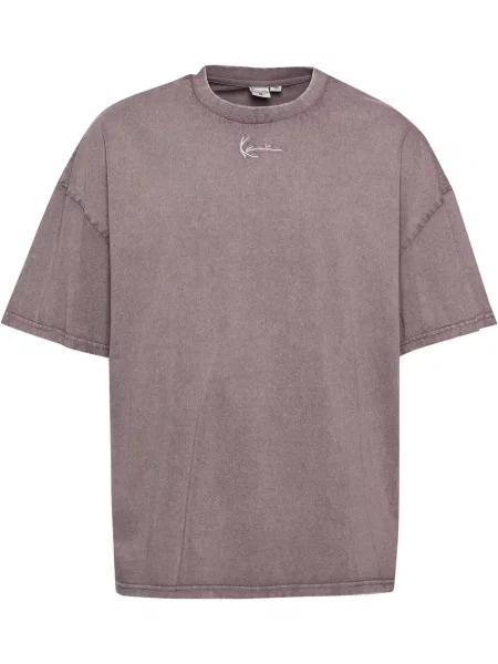 Karl Kani Tricou Signature mov lavandă alb