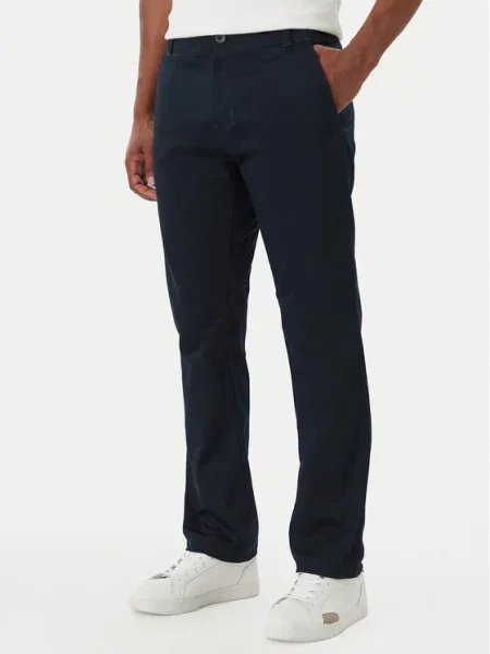 G-Star Raw Chinosy Mosa Straight Fit granatowy