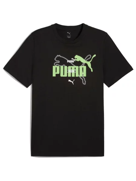 Koszulka Puma Ess Logo Lab Summer Tee czarna