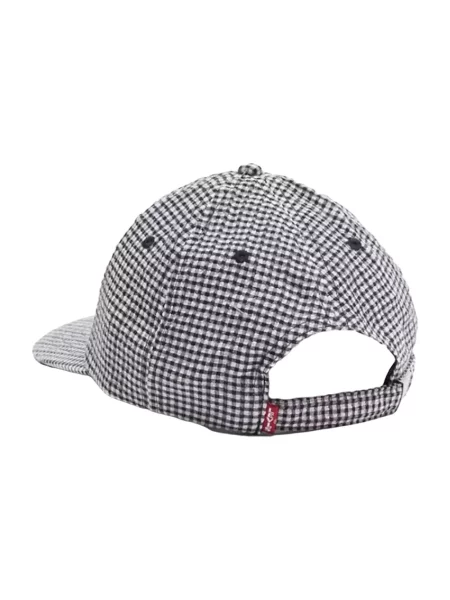 Czapka z daszkiem dziecięca Levi's czarna