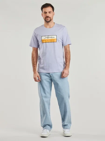 Široke traperice Jack & Jones plava