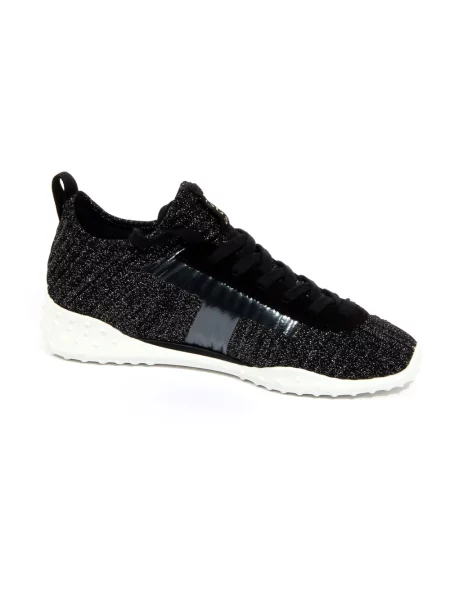 Sneakersy Tod's skórzane czarne