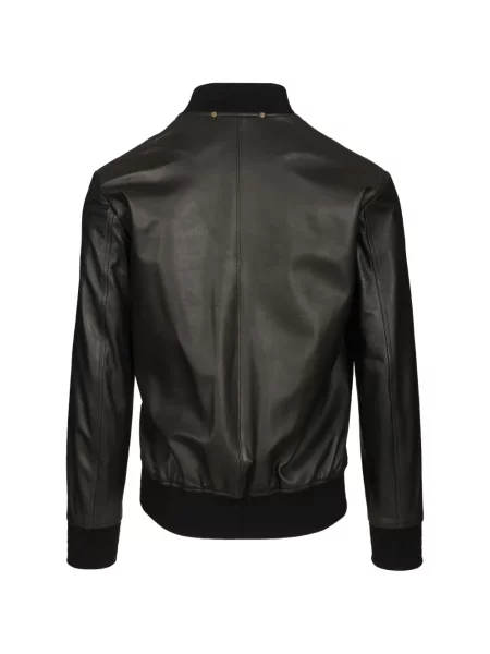 Geanta de piele Paul Smith negru