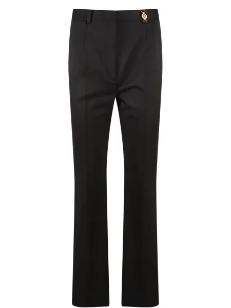 Pantaloni Versace de lână negru