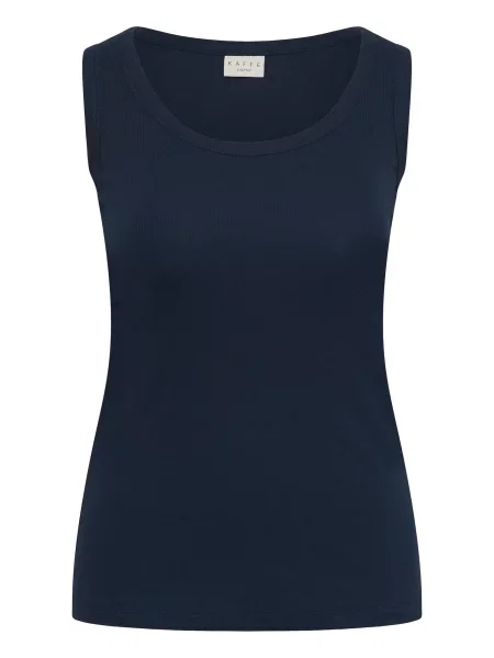 KAFFE CURVE Top KCcarina marin albastru