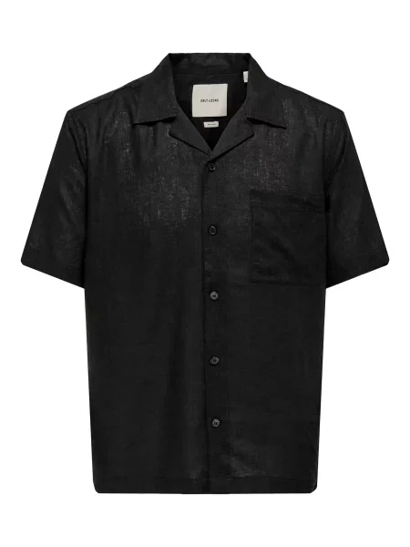 Only & Sons Cămașă ONSLAURENCE' negru