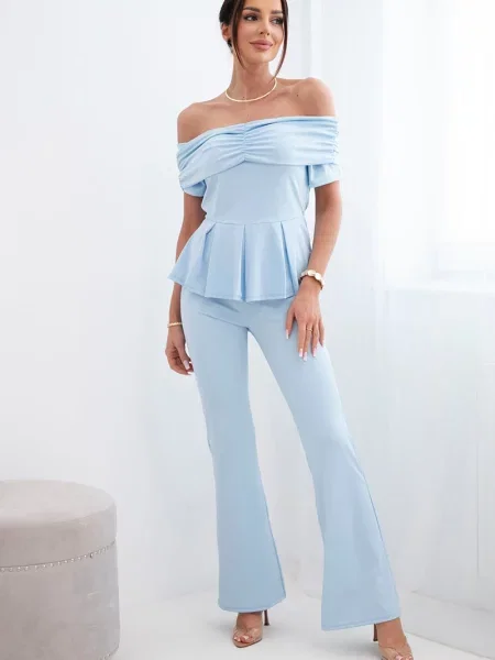 Bluză Kesi Włoski eleganta albastru