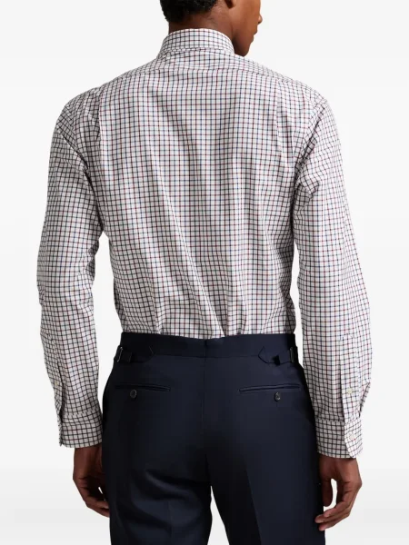 Μικρός κασκέτο Polo Ralph Lauren με χαμηλή μέση υφαίνω διαγωνίως πράσινο