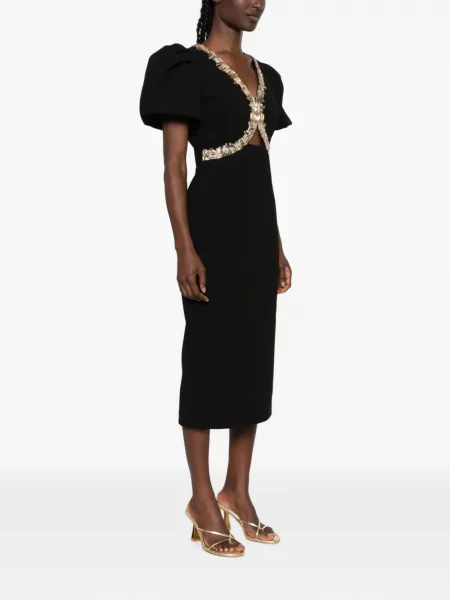 Rochie midi Rebecca Vallance negru