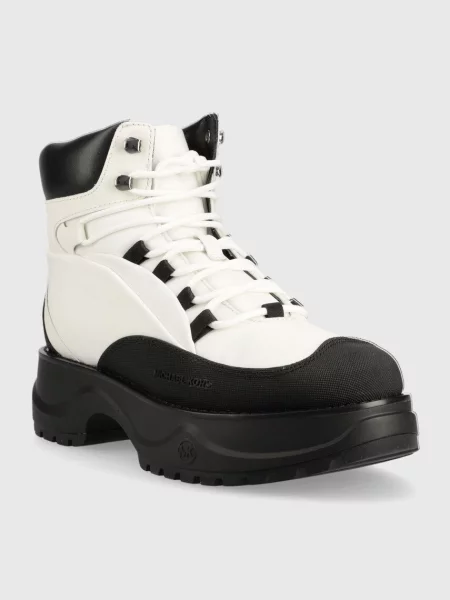 Ботинки Michael Michael Kors на платформе белые