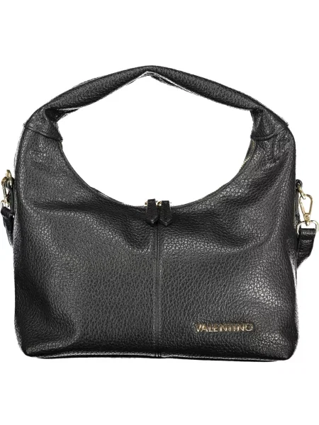 Geanta de piele Valentino din piele negru