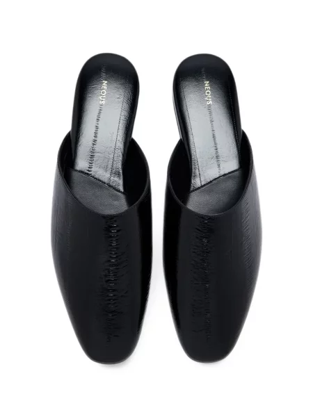 Papuci tip mules Neous negru