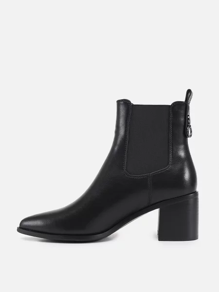Шкіряні Ботильйони YUKI чорний