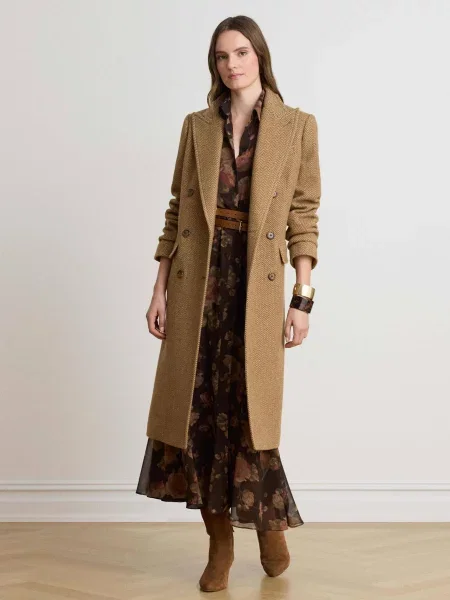LAUREN RALPH LAUREN De lână palton bej