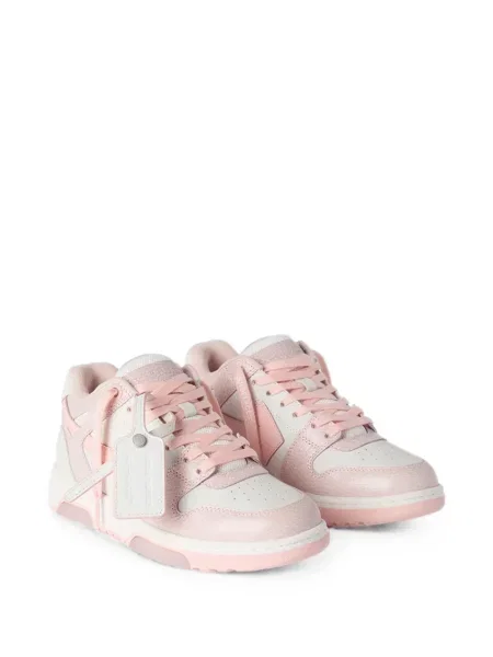 Sneakerși Off-white business alb