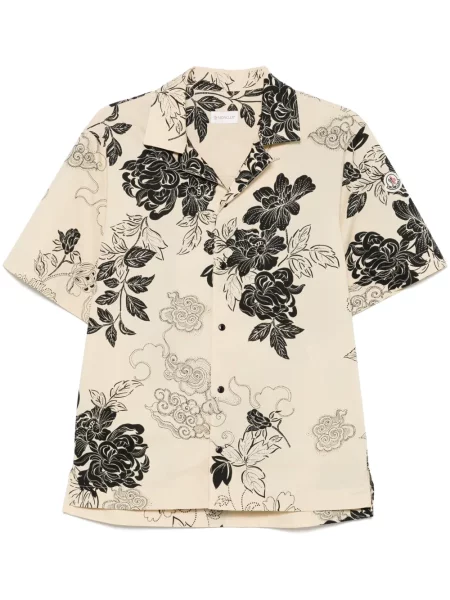 Cămașă Moncler cu model floral cu imagine