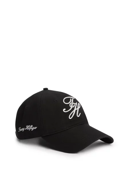 Tommy Hilfiger Czapka z daszkiem Logo Embroidery Baseball Cap czarny