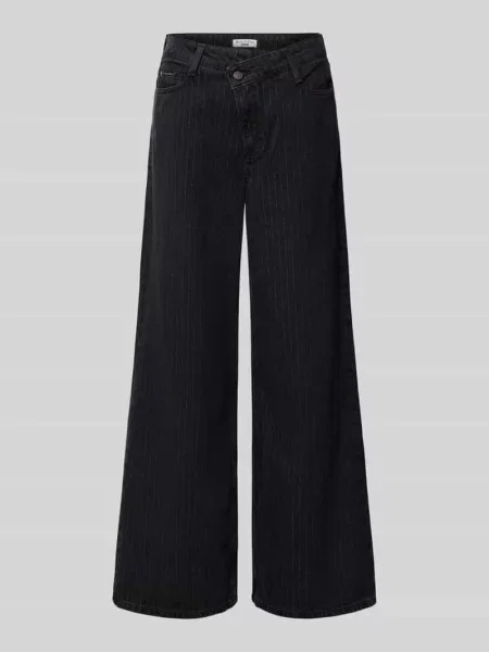 Jeansy krój regular fit krój wide fit z zakładką w pasie Marc O'polo Denim