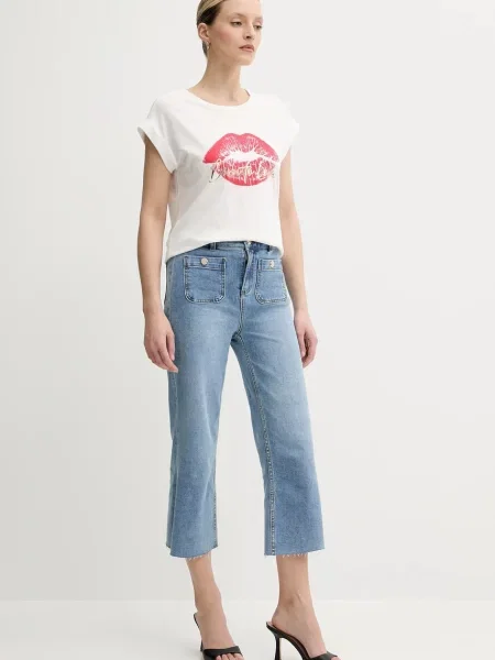 Morgan t-shirt DVALA DVALA biały