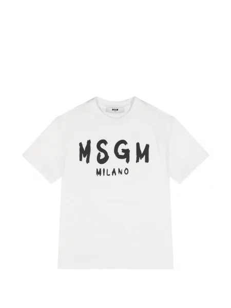 Koszulka dziecięca Msgm biała