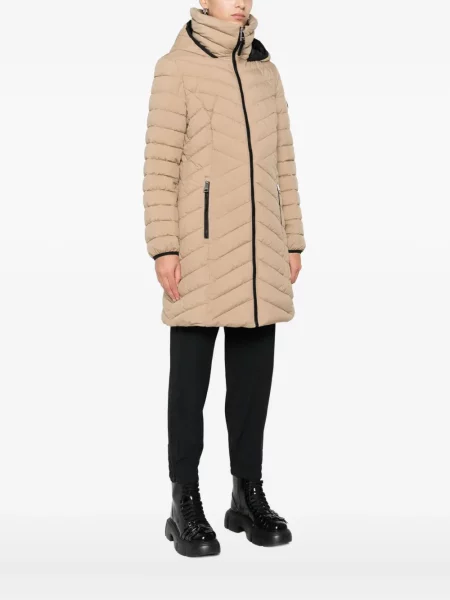 Geacă parka Dkny cu glugă maro