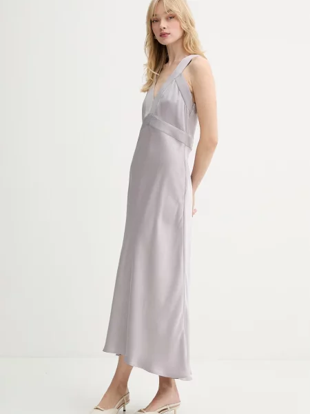 BOSS Orange sukienka C Danden fioletowa