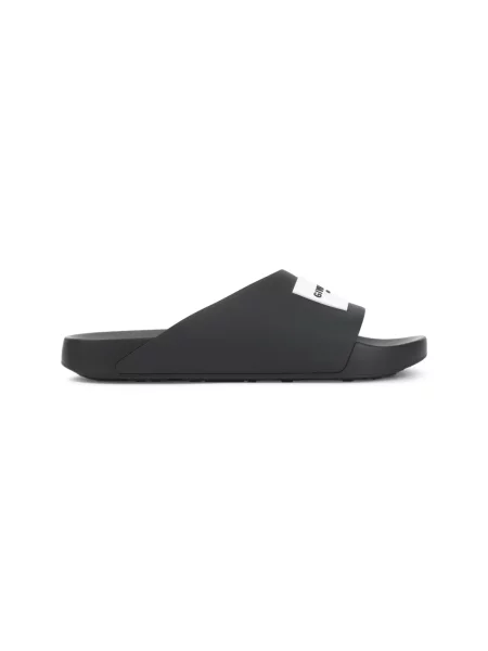 Klapki mules Givenchy bez obcasa czarne