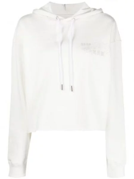 Bluza z kapturem Opening Ceremony w kwiatki z nadrukiem