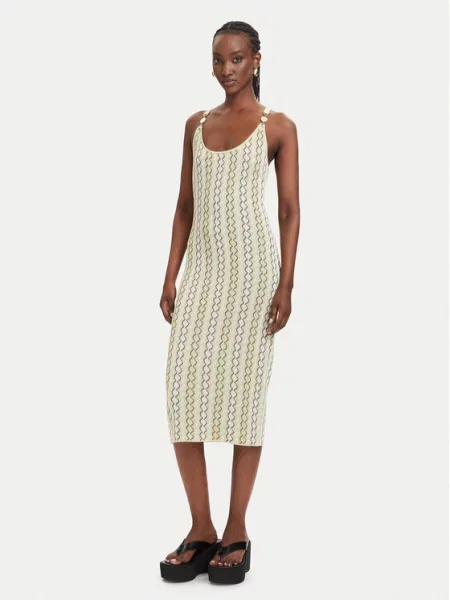 Fracomina Rochie tricotată deschis galben