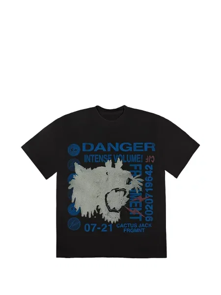 Tricou Travis Scott cu imagine negru