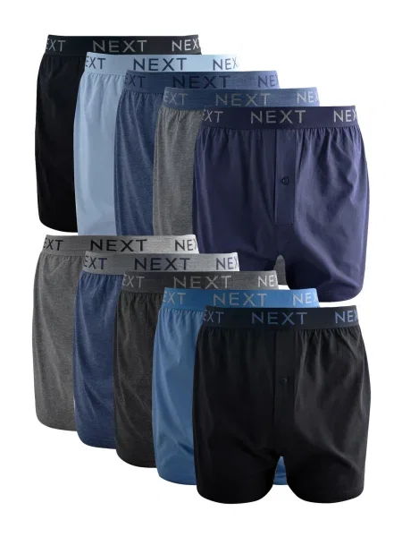 Next Boksarice svetlo modra / temno modra / temno siva črna