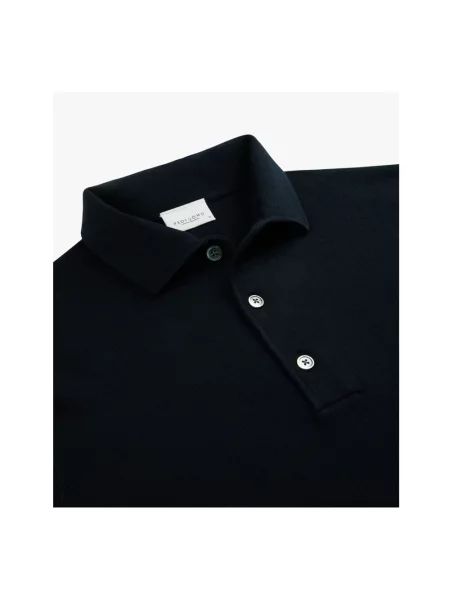 Koszulka polo Profuomo niebieska