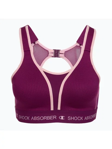Спортен сутиен Shock Absorber Ultimate Run Bra Padded deep purple виолетово