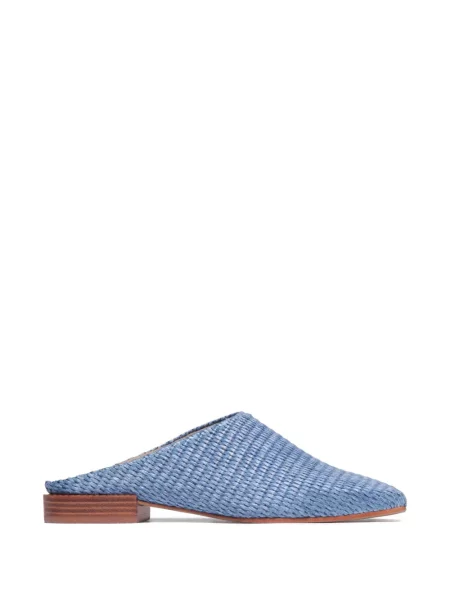 Papuci tip mules Bernardo albastru