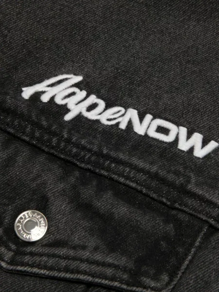 Geacă Aape By A Bathing Ape cu glugă gri