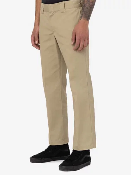 Kalhoty Dickies Work Pant Rec jednoduché béžová