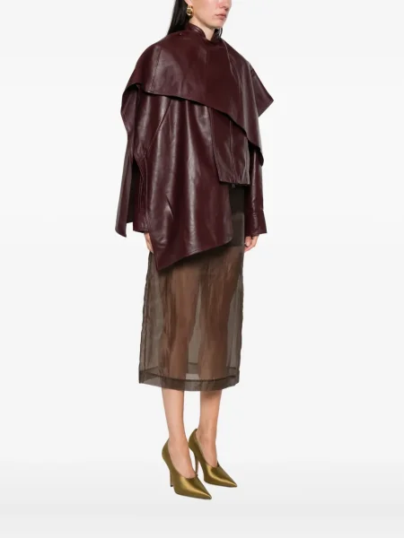 Geanta de piele Ducie roșu