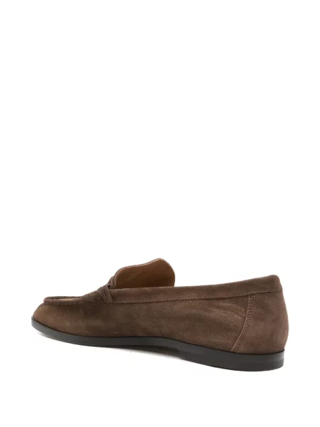 Pantofi loafer Common Projects din piele de căprioară maro