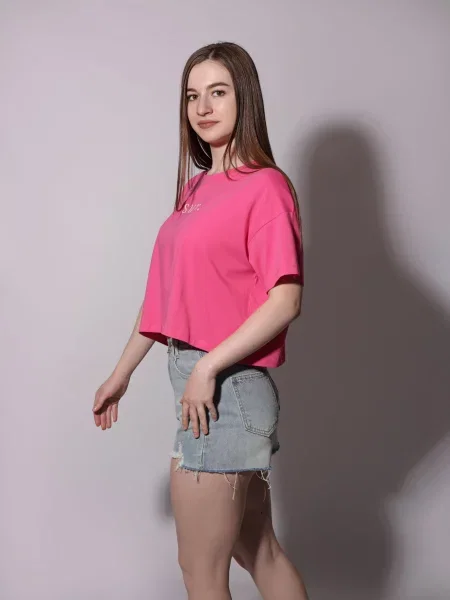 Футболка Andin розовая