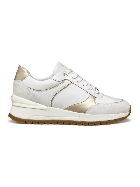 Sneakersy Geox białe