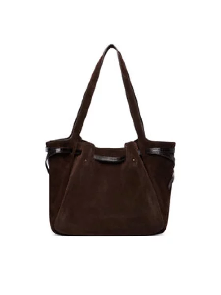 Tory Burch Táska Romy Suede Tote barna