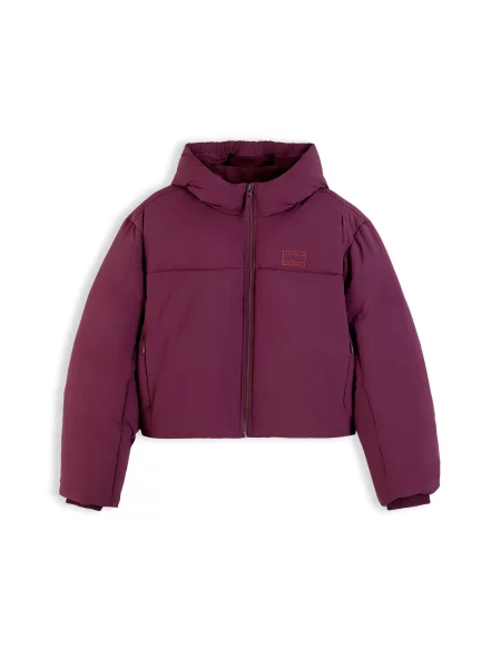 Tommy Jeans Geacă de iarnă mov vânătă