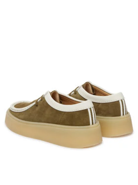 Polobotky Clarks zelené
