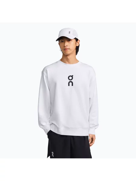 Bluza On Running Club Crew white biała
